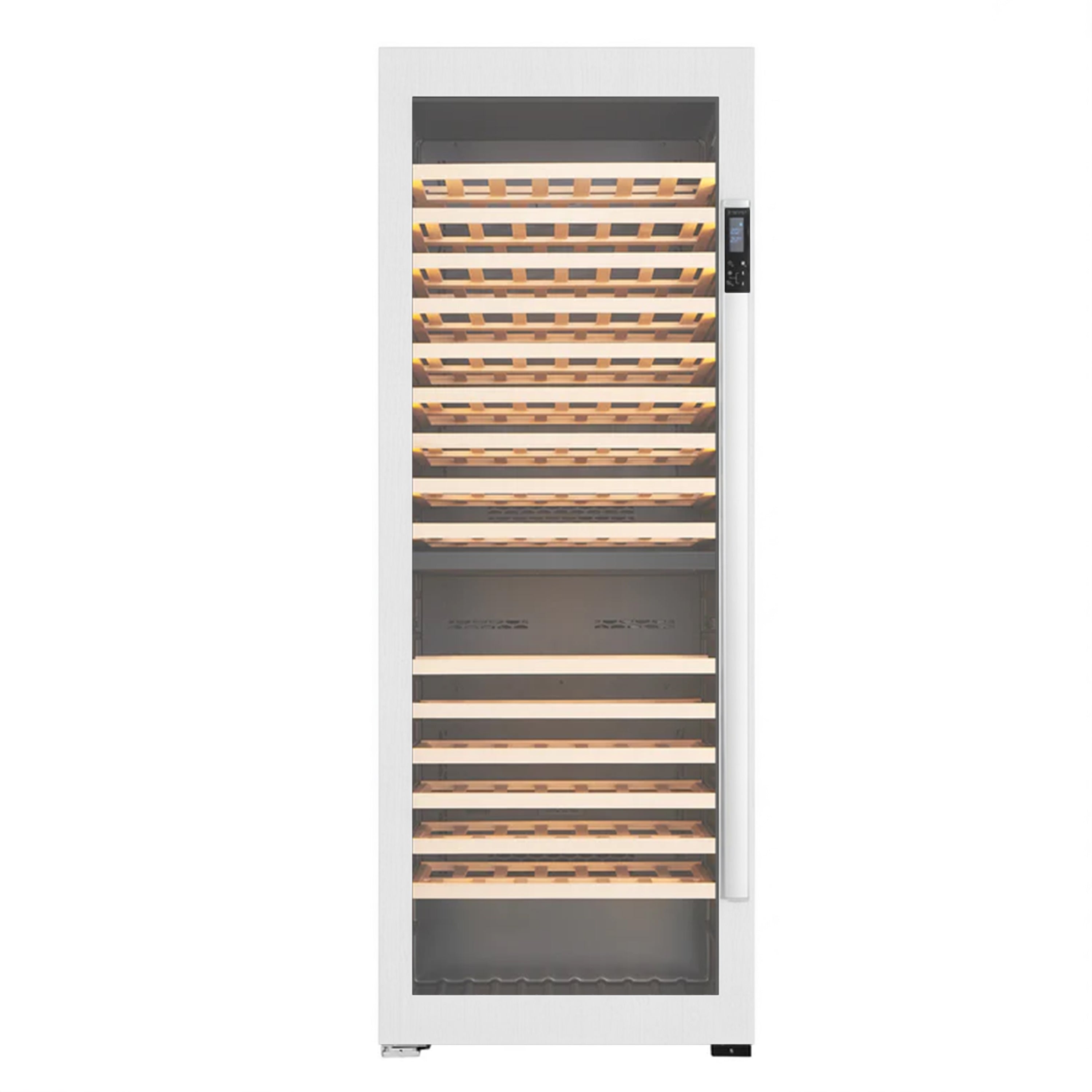 Vantaggio Wine Cellars Vantaggio V300 Dual Zone Stainless Steel Wine Cabinet