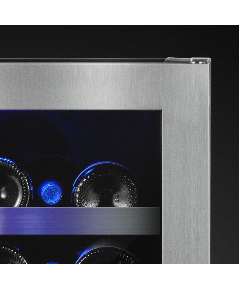 Wine Cell'R 166 Bottles Diamond Collection - Dual Zone - Reversible Door