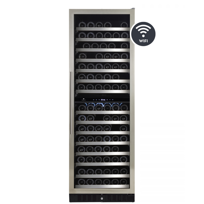Wine Cell'R Wine Cell'R 166 Bottles Diamond Collection - Dual Zone - Reversible Door