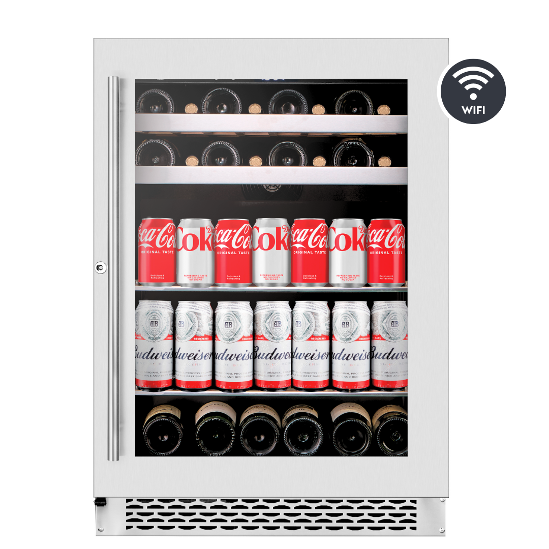 Wine Cell'R Wine Cell'R 16 Bottle Titanium Collection Beverage Center