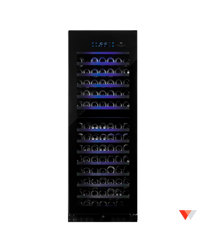 Wine Cell'R Black Pearl Collection - Dual Zone - 181 Bottles
