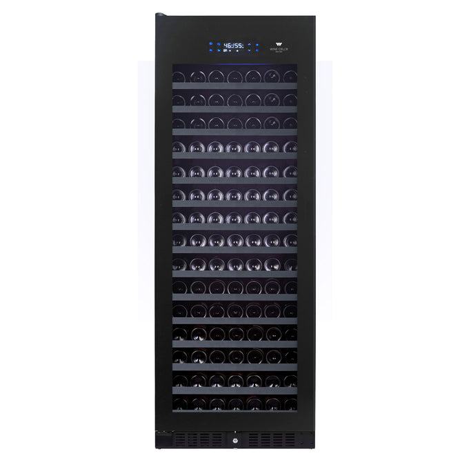 Wine Cell'R Wine CellR Wine Cabinet - Black Pearl Collection Single Zone 194 Bottle