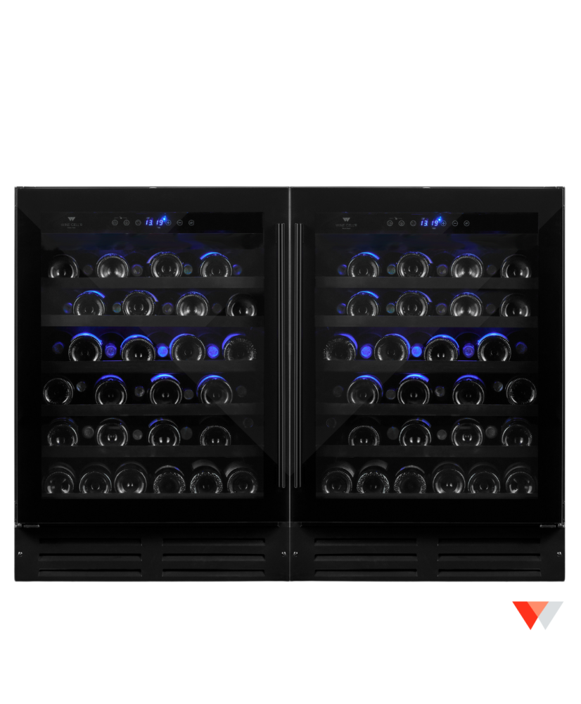 Wine Cell'R Black Pearl Collection - Single Zone - 92 bottles