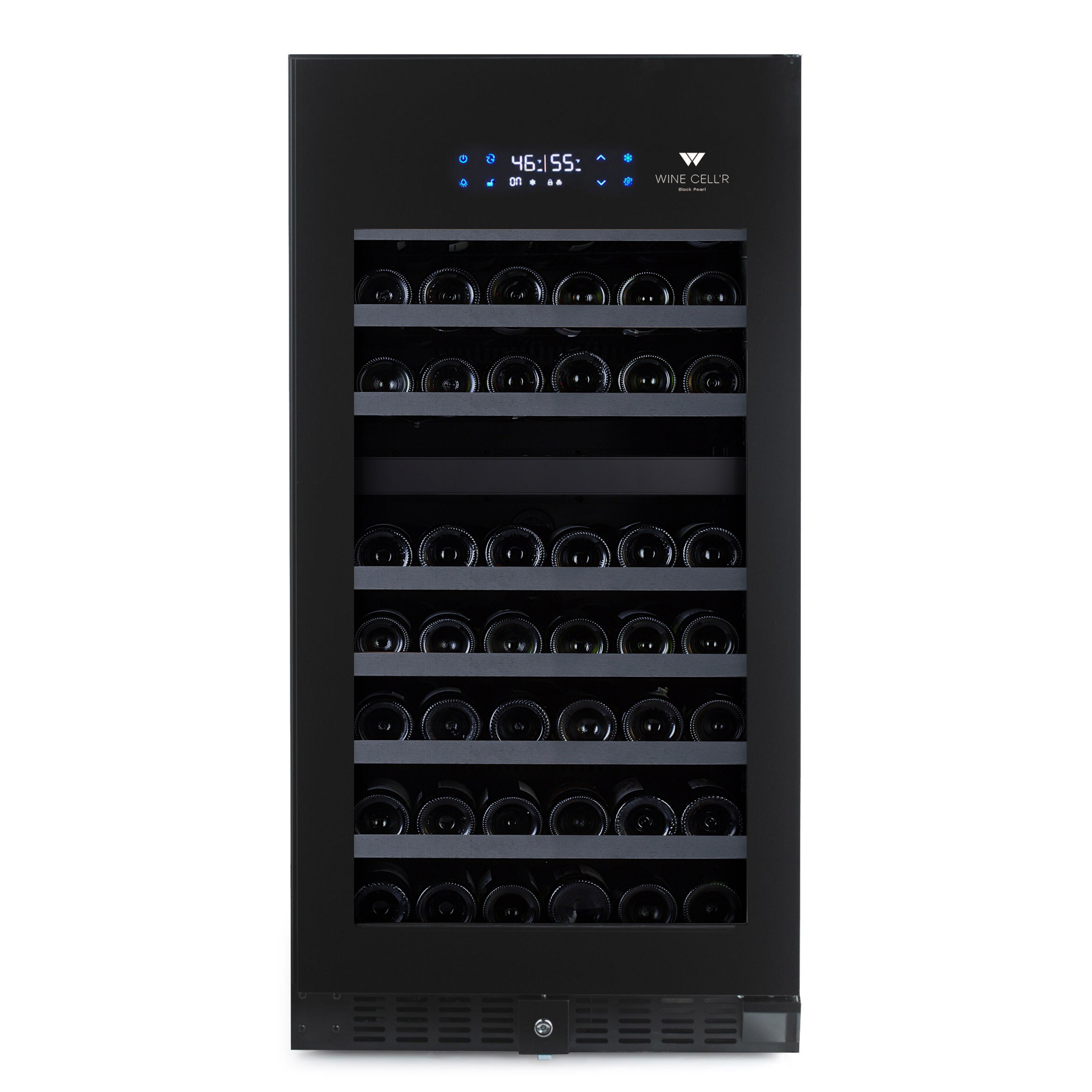 Wine Cell'R Wine CellR Black Pearl Dual Zone 89 Bottle