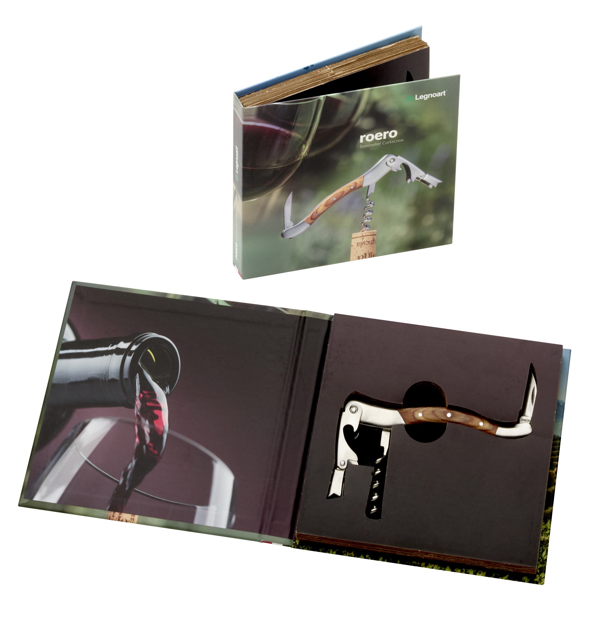 Legnoart Legnoart Roero Corkscrew Dark Wood