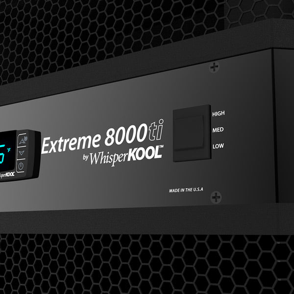 WhisperKOOL Extreme ti 8000 – Through-the-Wall Wine Cellar Cooling System