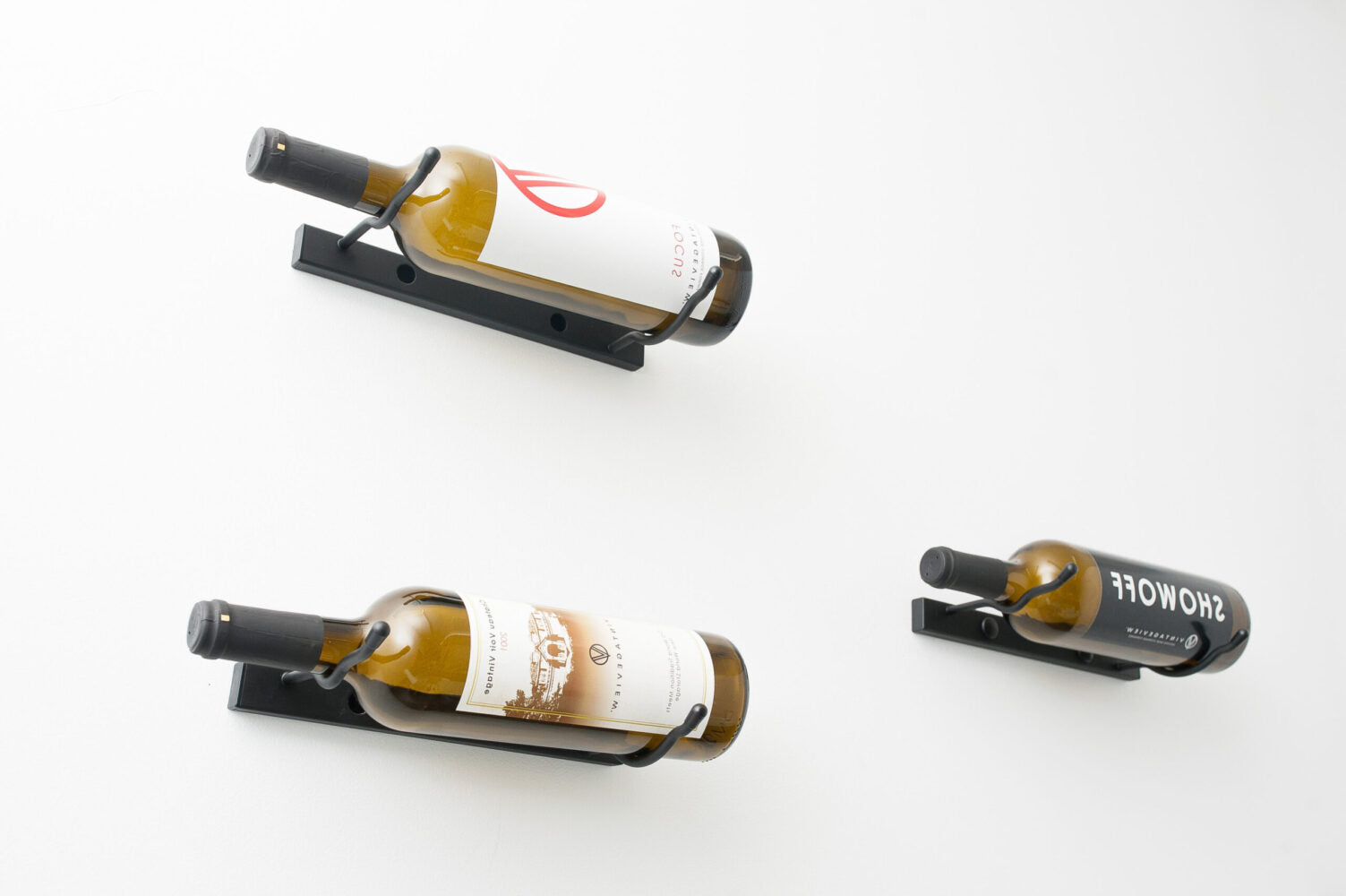 VintageView W Series Single (wall mounted metal wine rack)