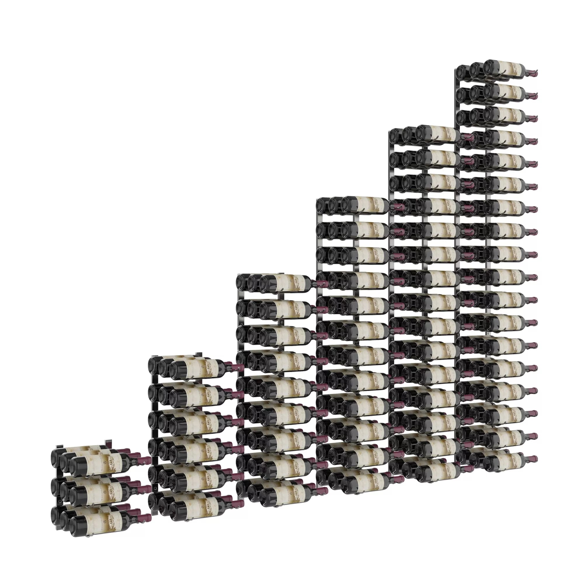 VintageView W Series Under the Stairs (wall mounted metal wine rack kit)