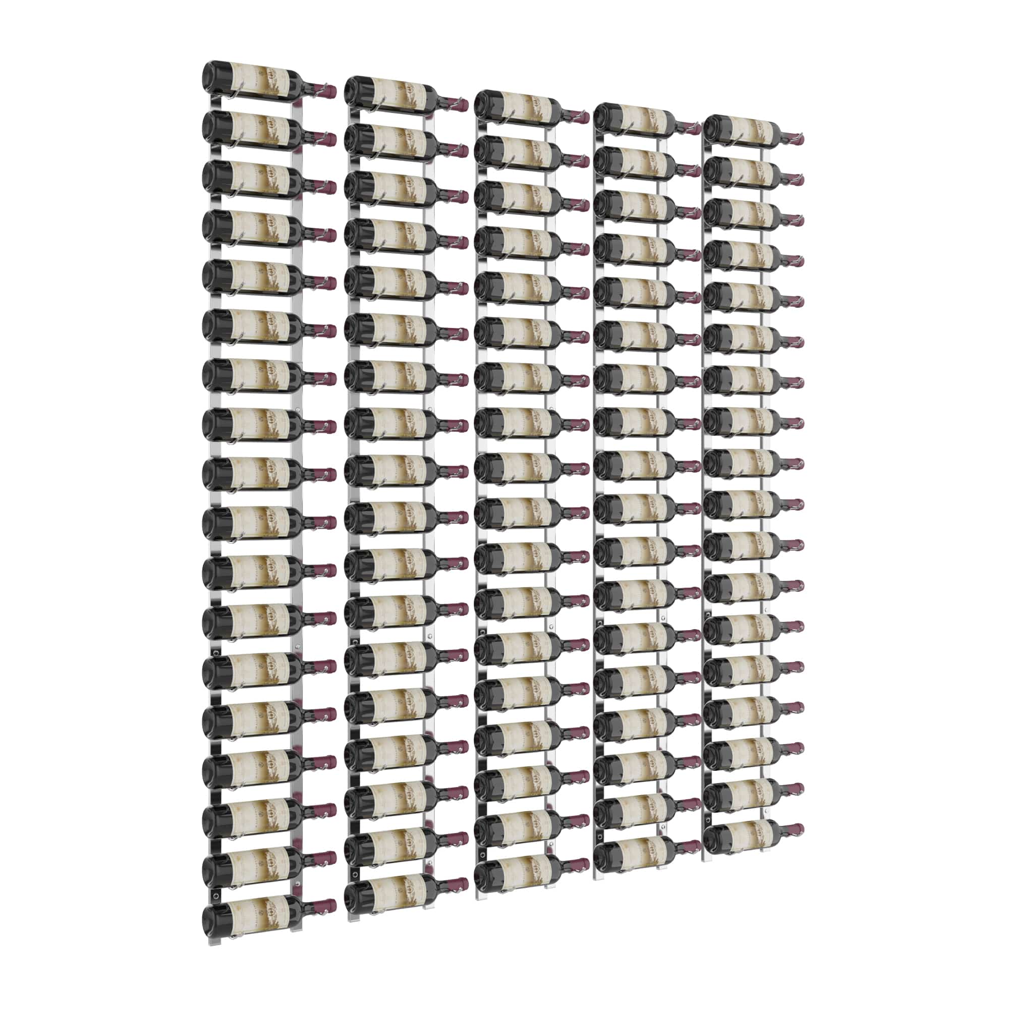 VintageView W Series Feature Wall 6 (wall mounted metal wine rack kit)