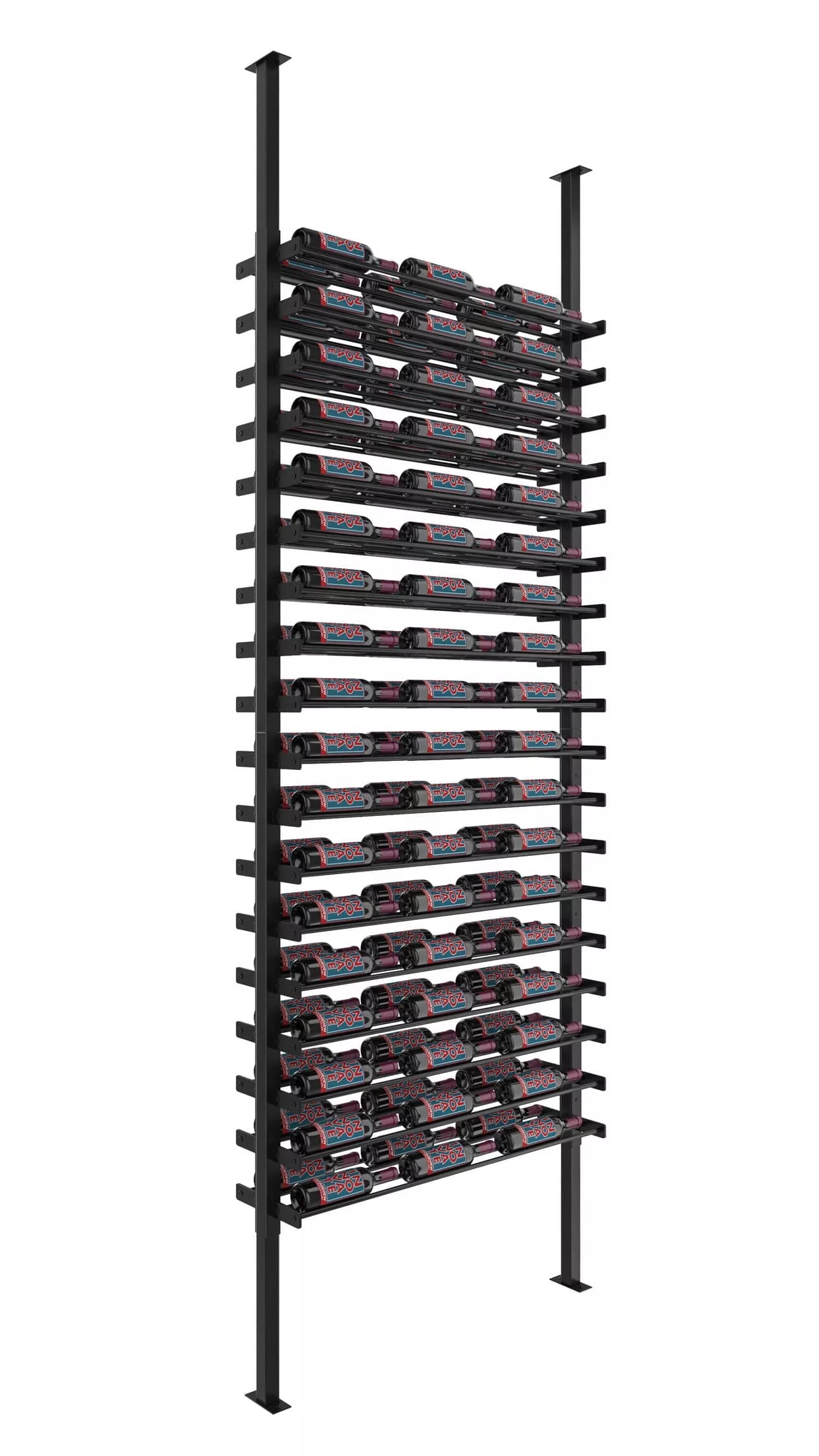 VintageView Evolution Double Sided Wine Wall Post Kit 10 3C (floor-to-ceiling wine rack system)