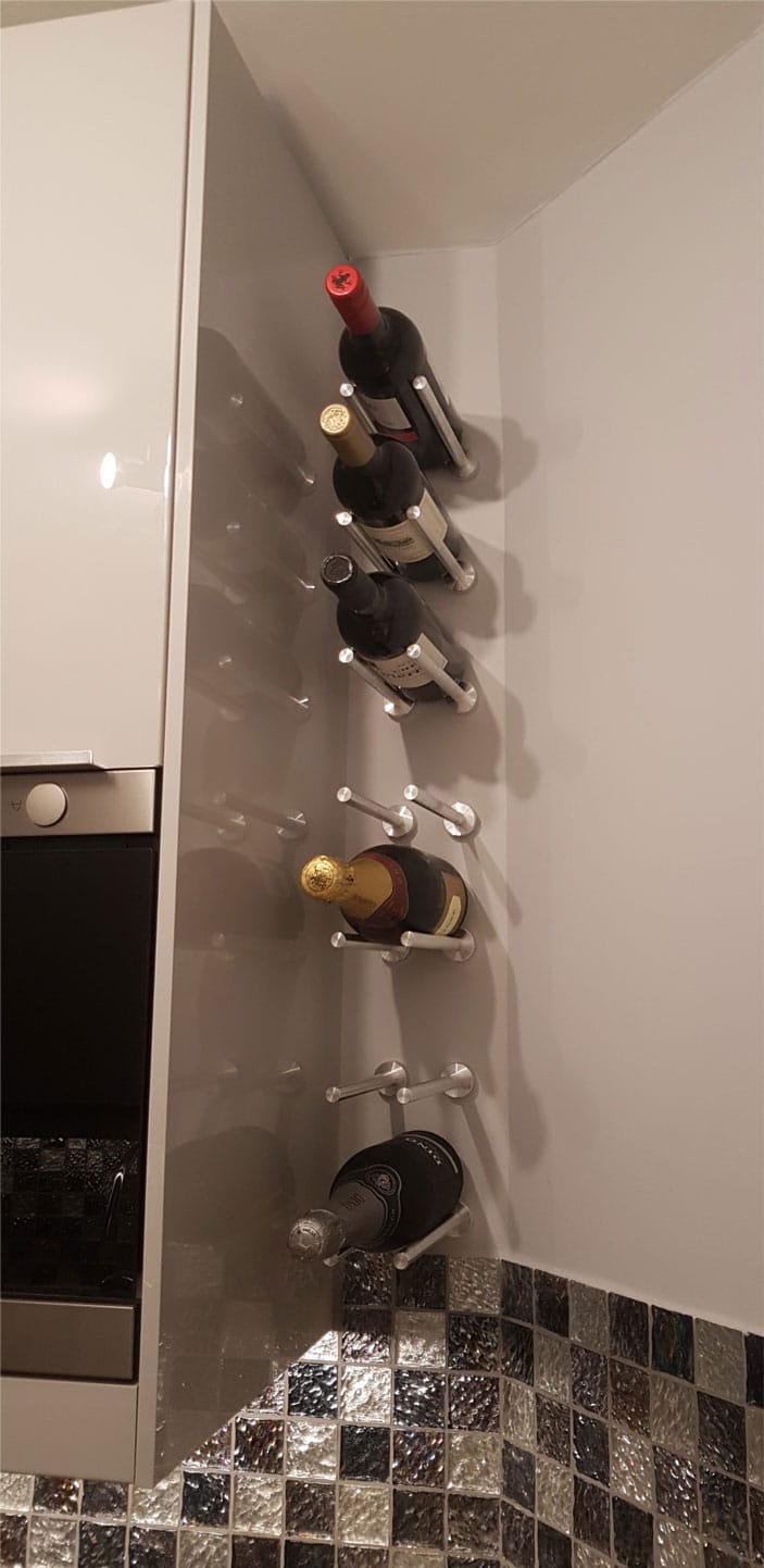 VintageView Vino Rails 1 (cork forward wall mounted wine rack peg)