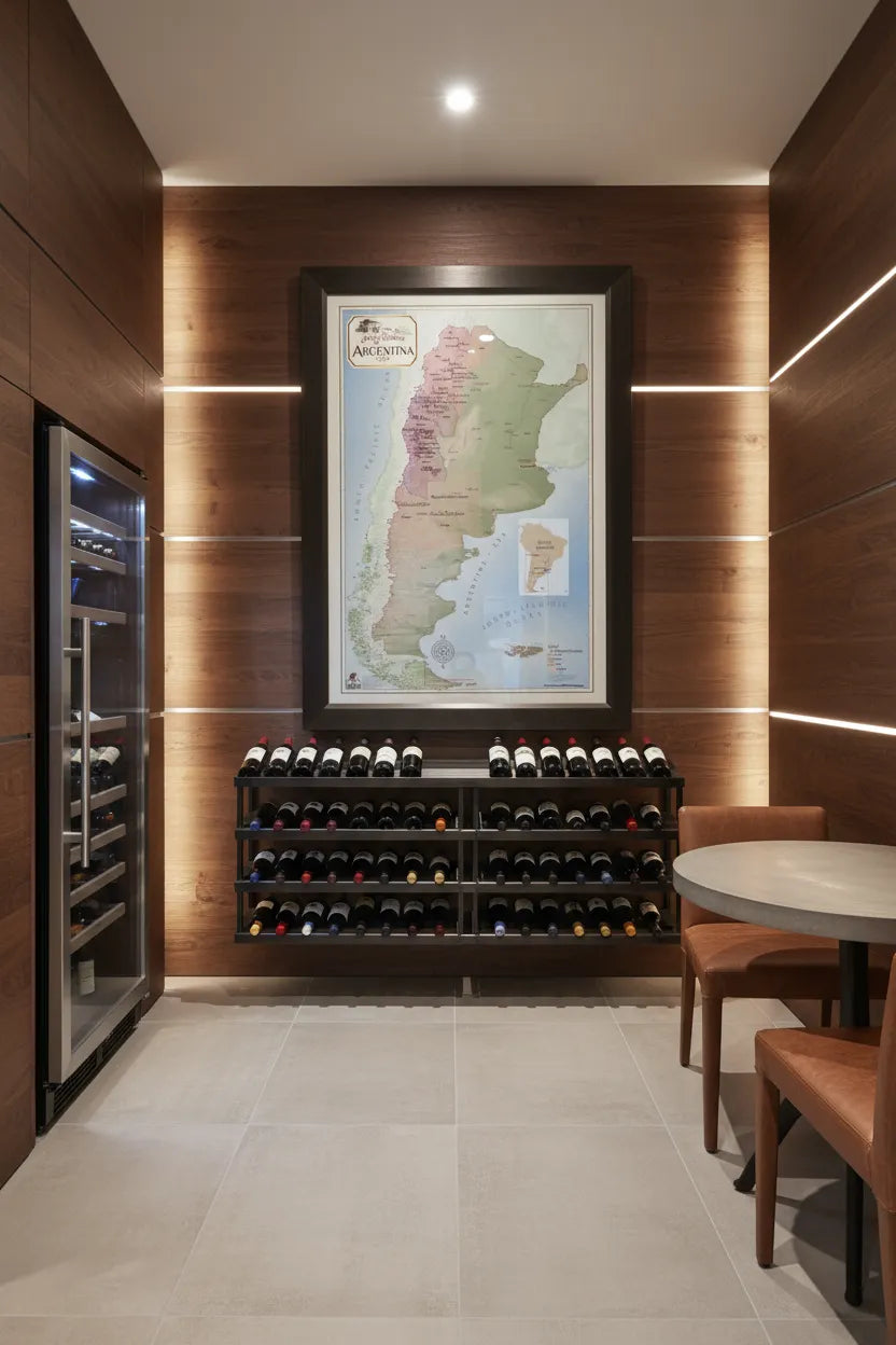 Vinmaps Wine Regions of Argentina Map