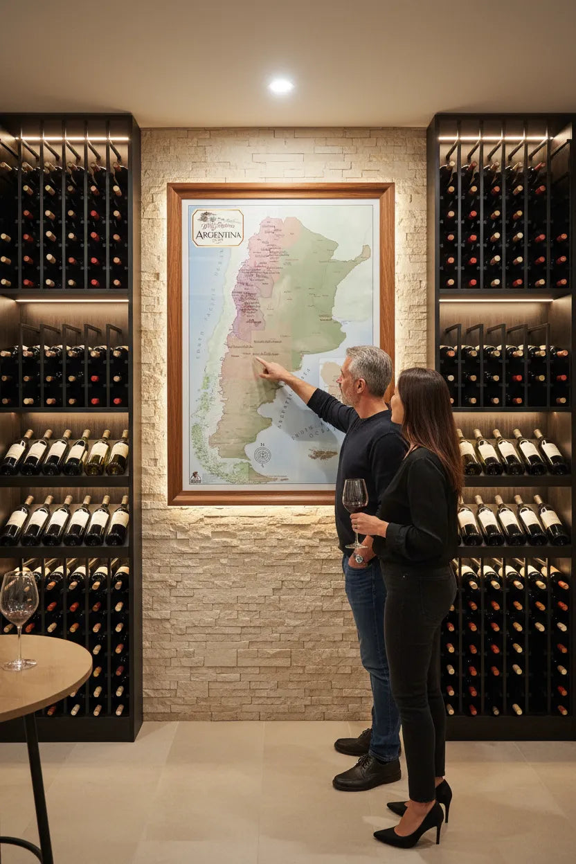 Vinmaps Wine Regions of Argentina Map