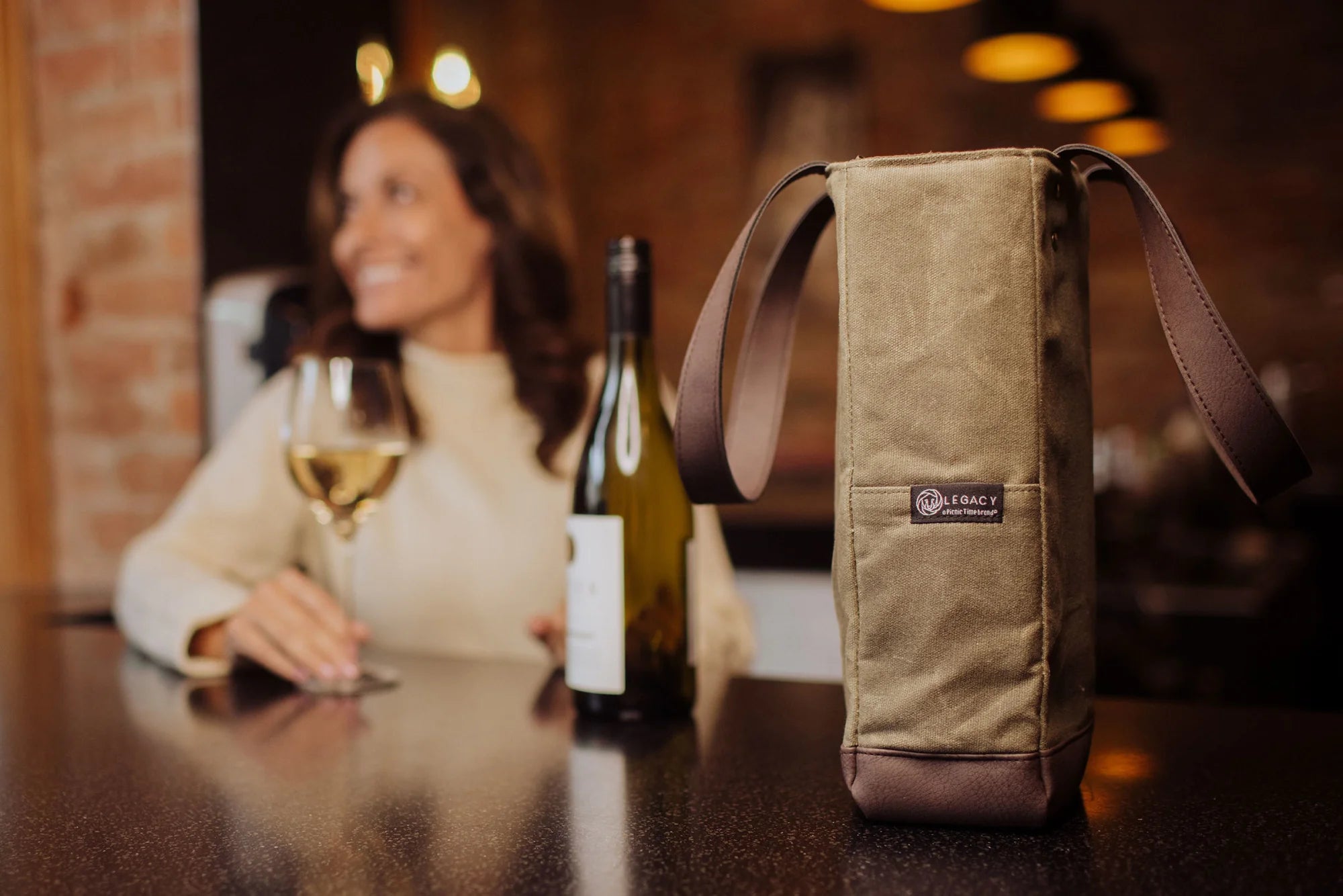 Legacy 2 Bottle Insulated Wine Cooler Bag