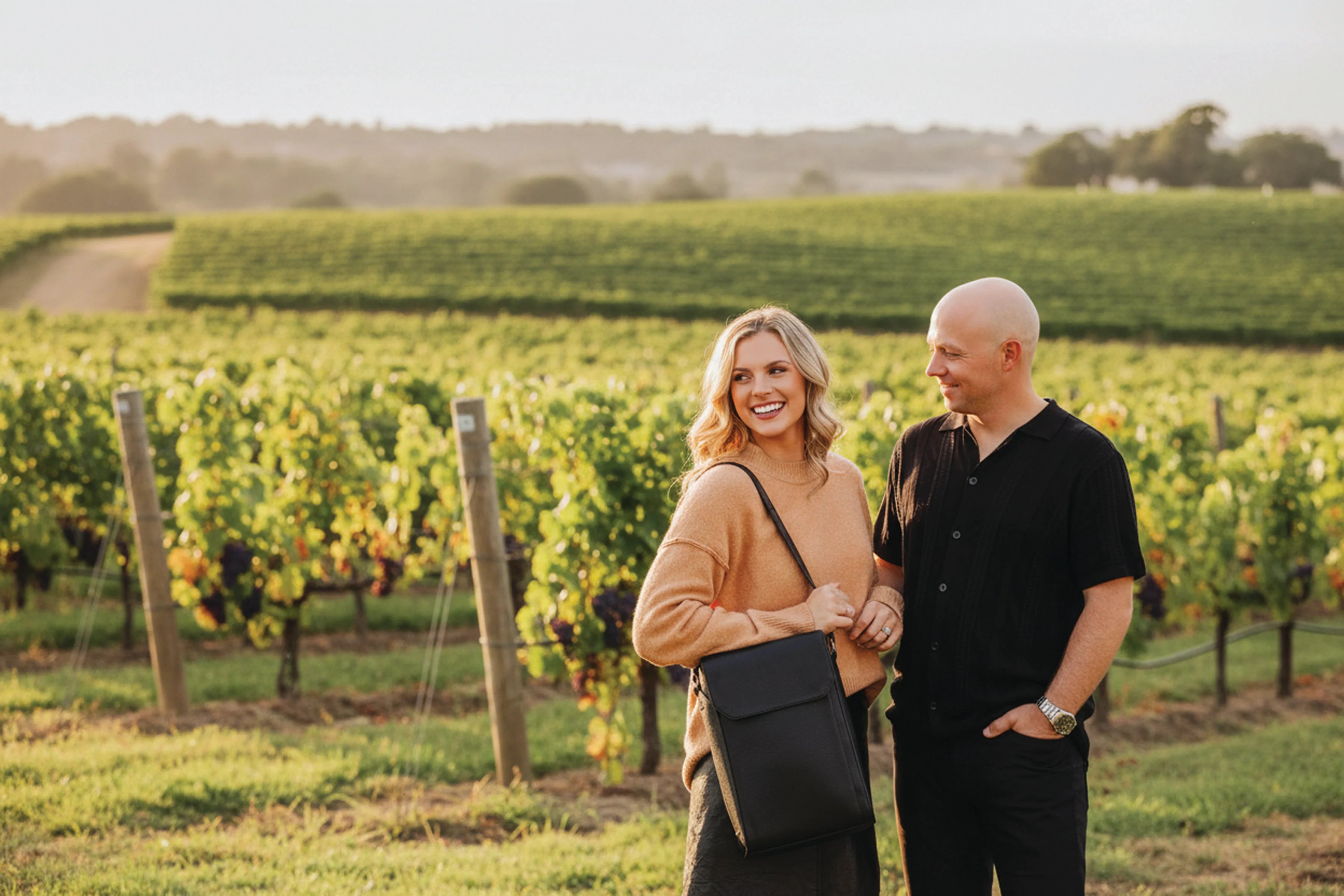 Legacy Barossa Two Bottle Leatherette Wine Tote