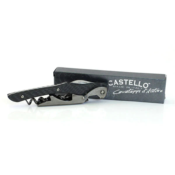 Castello Castello Carbon Fibre Handle Corkscrew