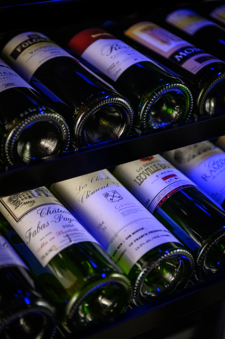 Wine Cell'R Black Pearl Collection Single Zone 92 bottles