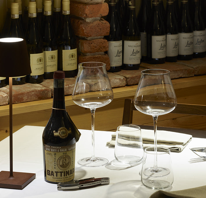 Legnoart DEGUSTIBUS Wine Tasting Glass Set