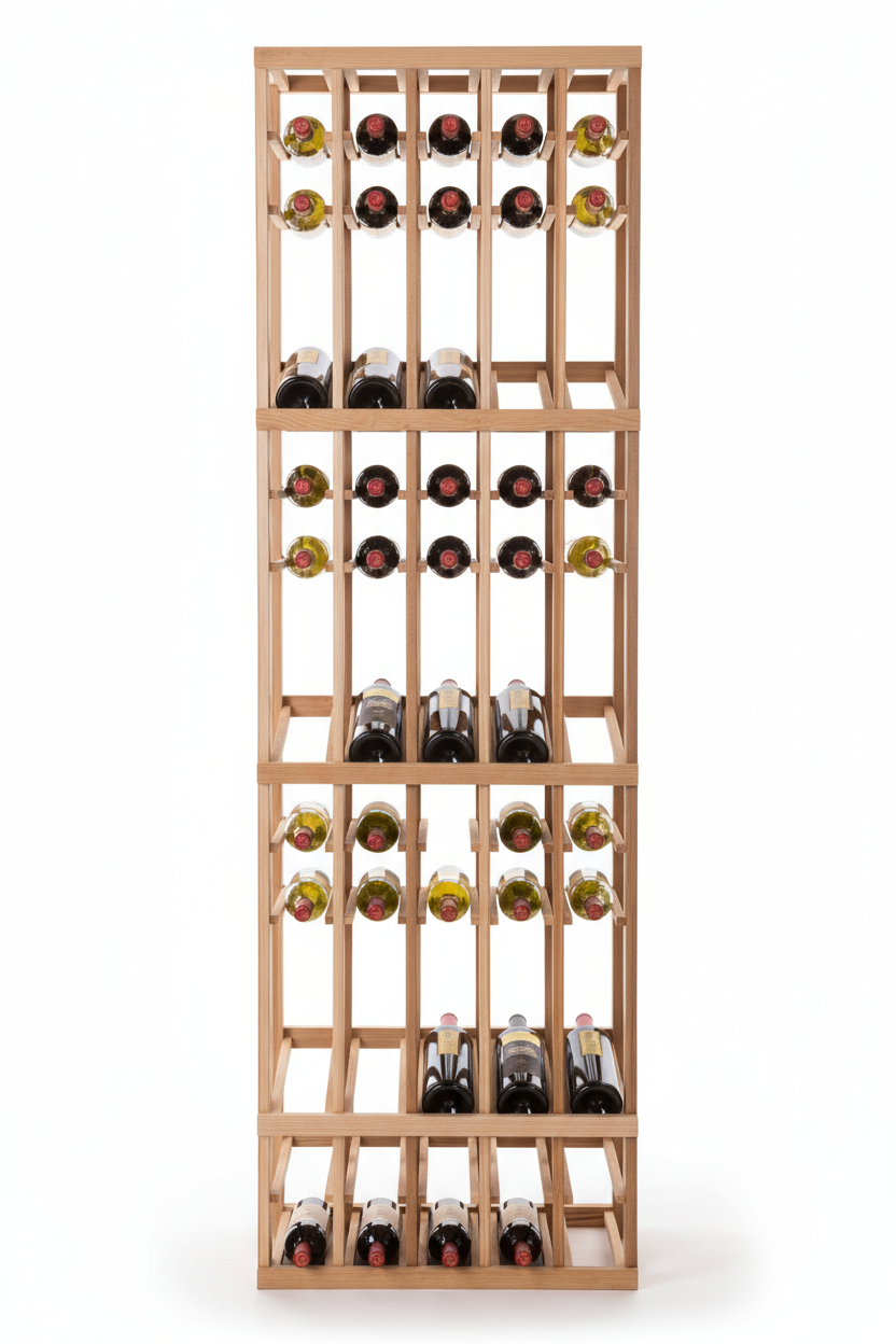 Casier à vin en bois Magnum 12 bouteilles - Casier à vin en bois premium