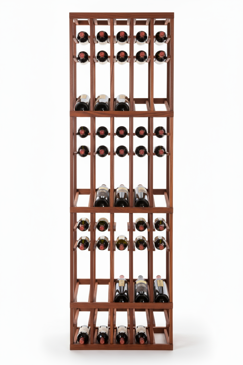Casier à vin en bois Magnum 12 bouteilles - Casier à vin en bois premium