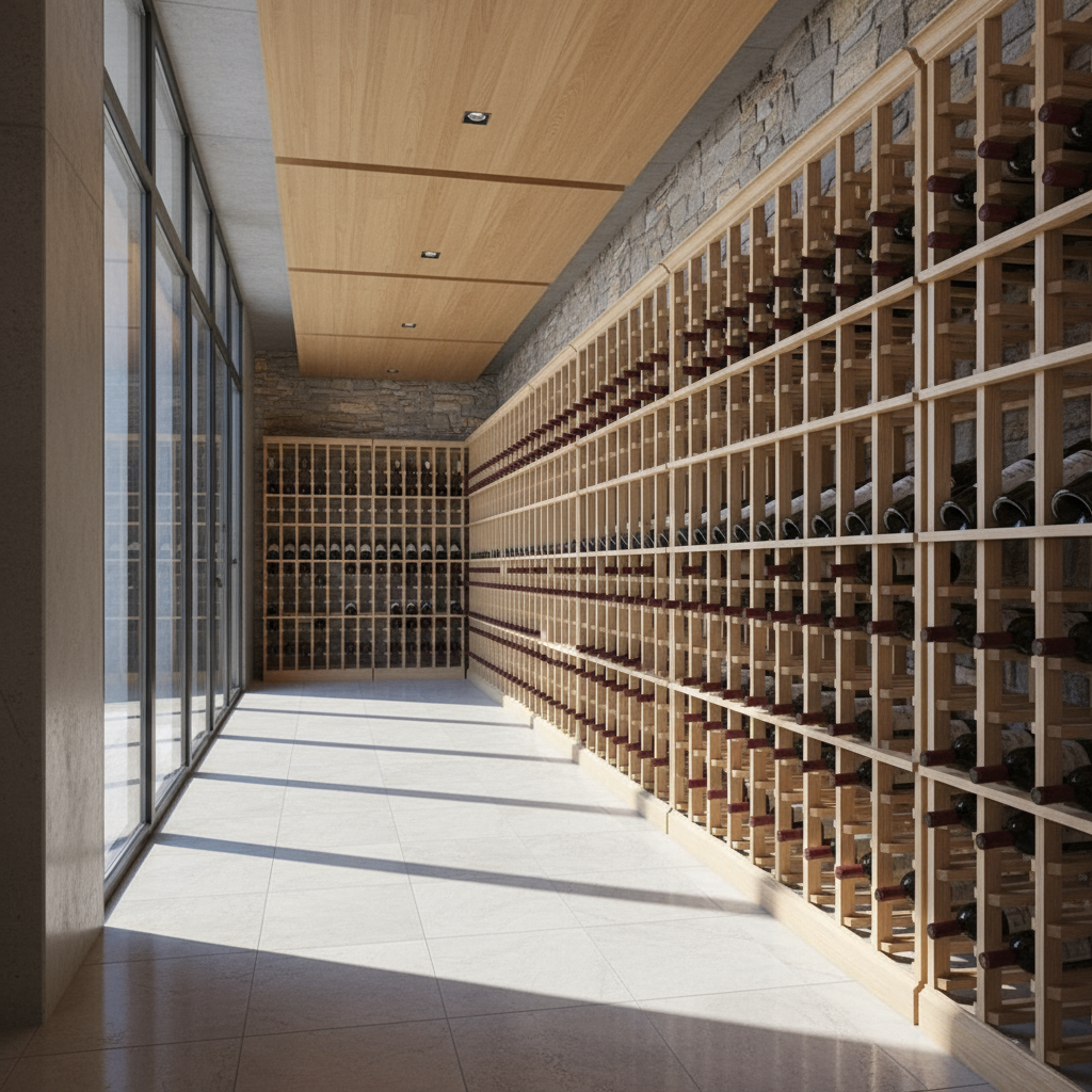 Full Height Standard (750ml) 6 Column - Premier Cru Premium Wooden Racking