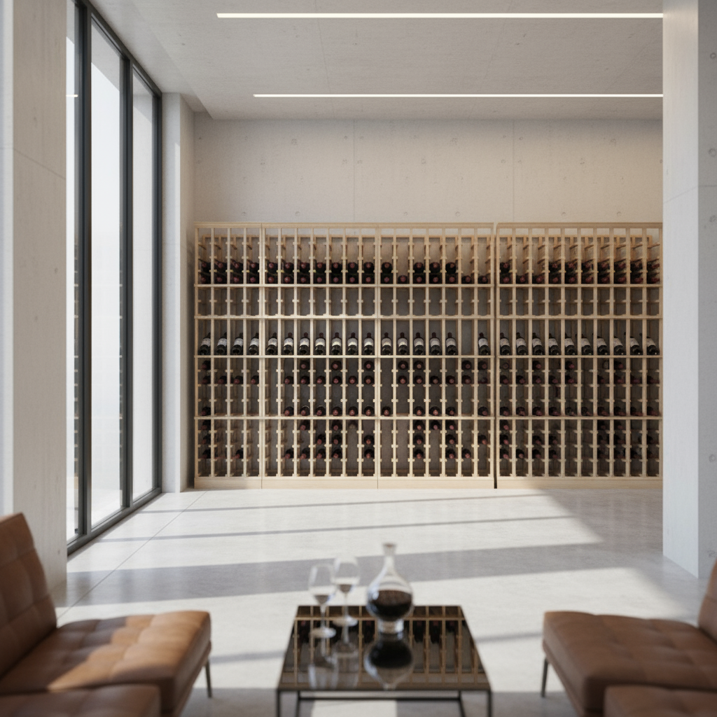 Full Height Standard (750ml) 6 Column - Premier Cru Premium Wooden Racking