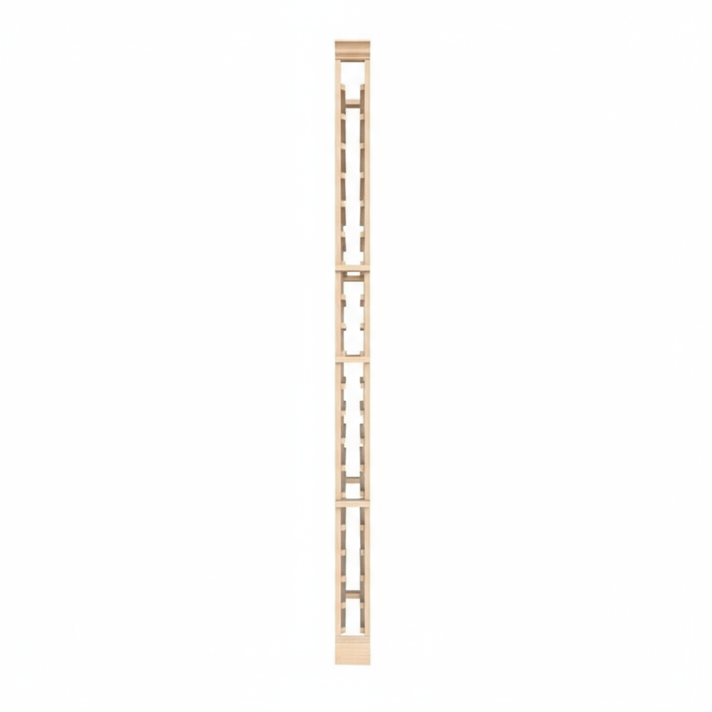 Full Height Half Bottle (375ml) Single Column - Premier Cru Premium Wooden Racking