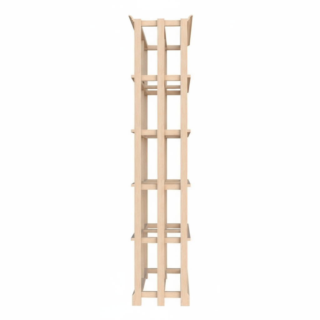 Double Diamond Bin - Premier Cru Premium Wooden Racking
