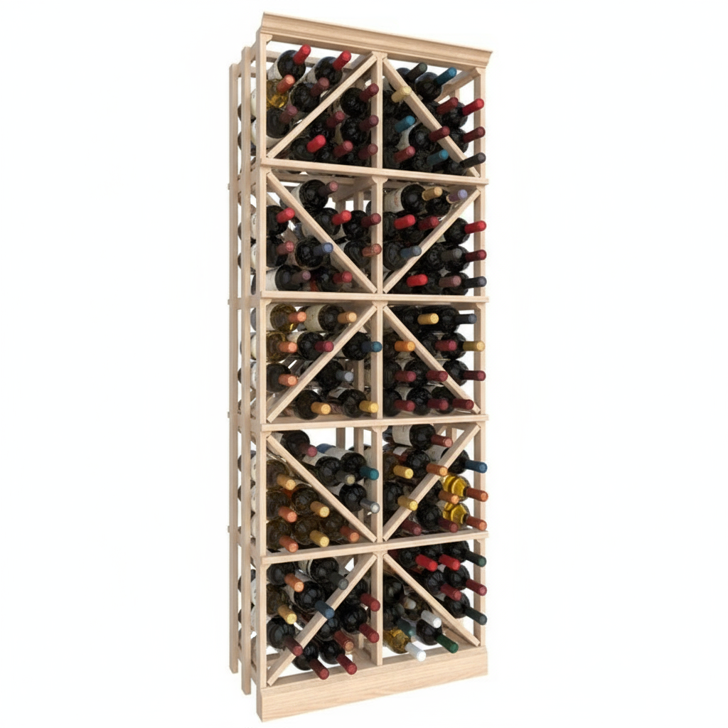 Double Diamond Bin - Premier Cru Premium Wooden Racking
