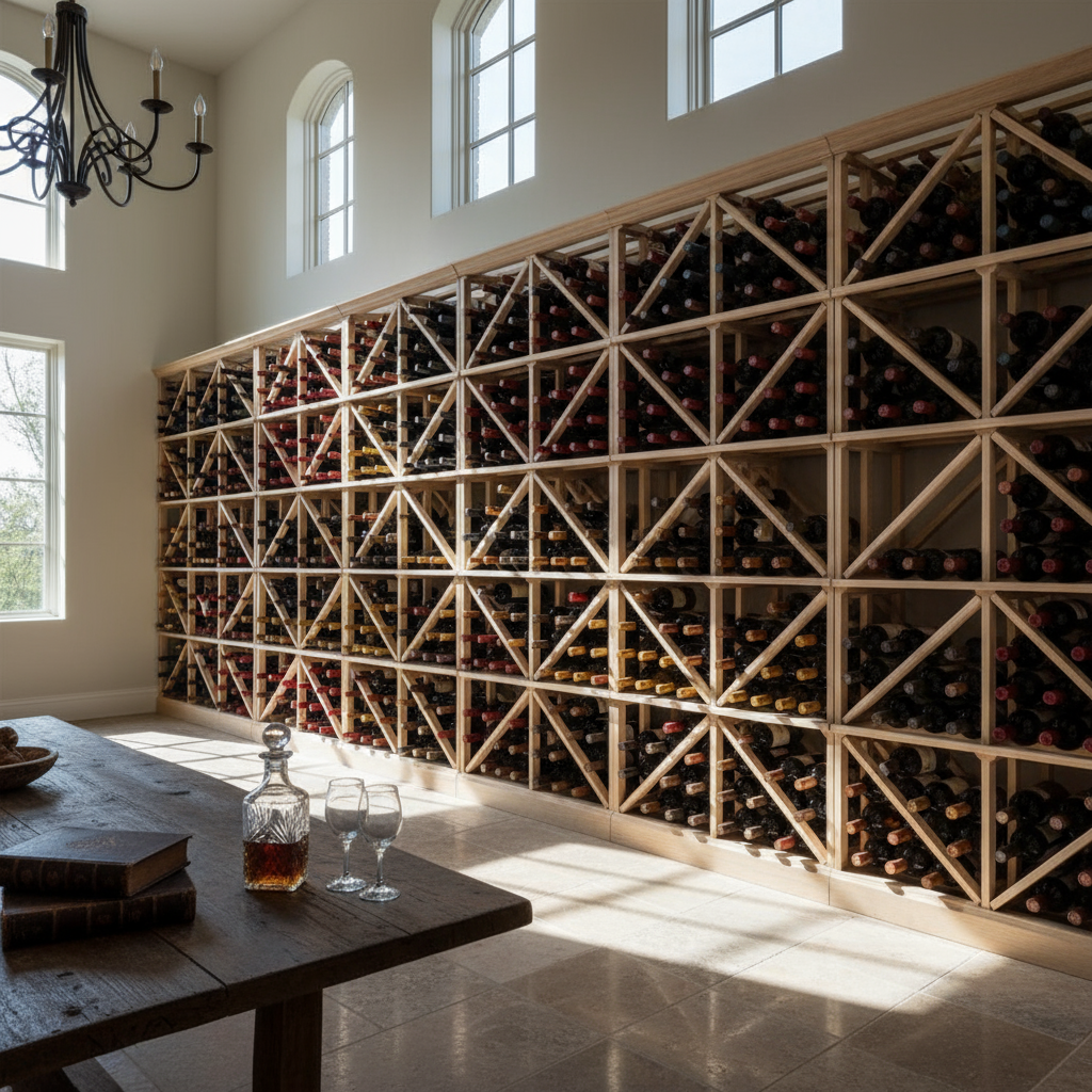 Double Diamond Bin - Premier Cru Premium Wooden Racking