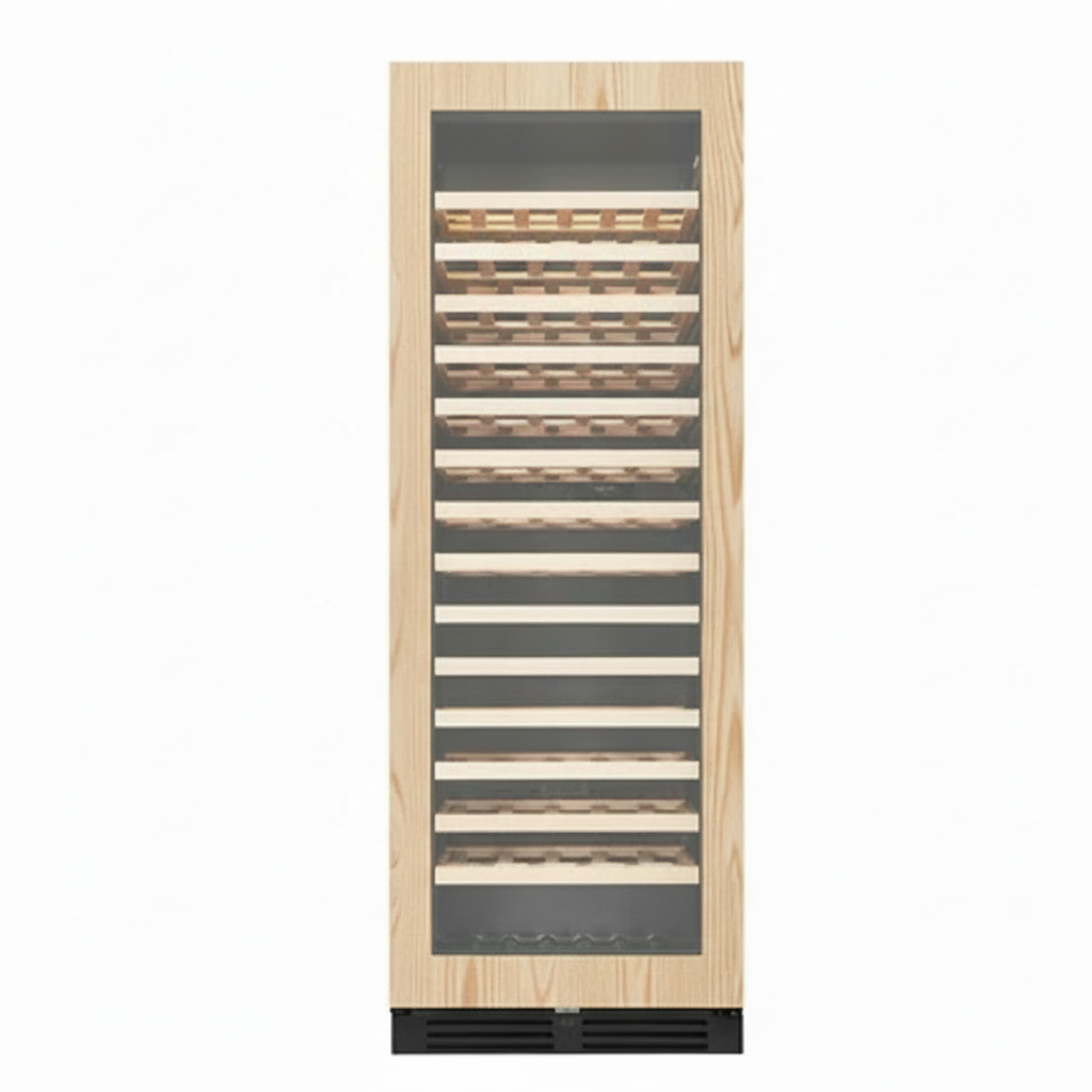 Vantaggio Wine Cellars Vantaggio V164 Single Zone Wine Cabinet Panel Ready - Glass Door Left side hinge