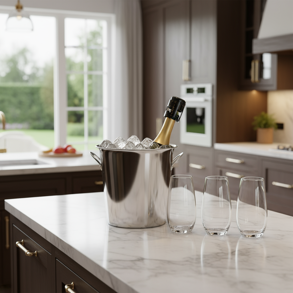 RIEDEL-O Tumblers+Stainless Steel Bucket Image3