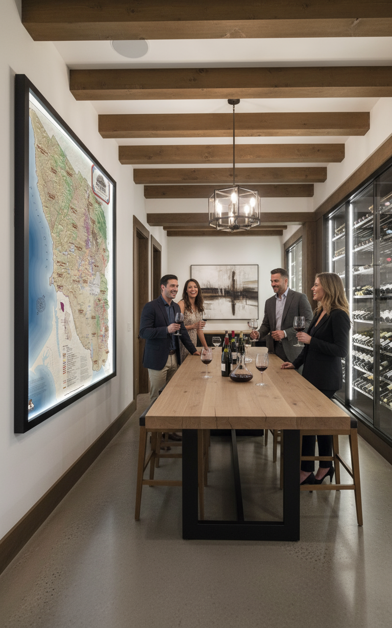 Sonoma Wine Country Map