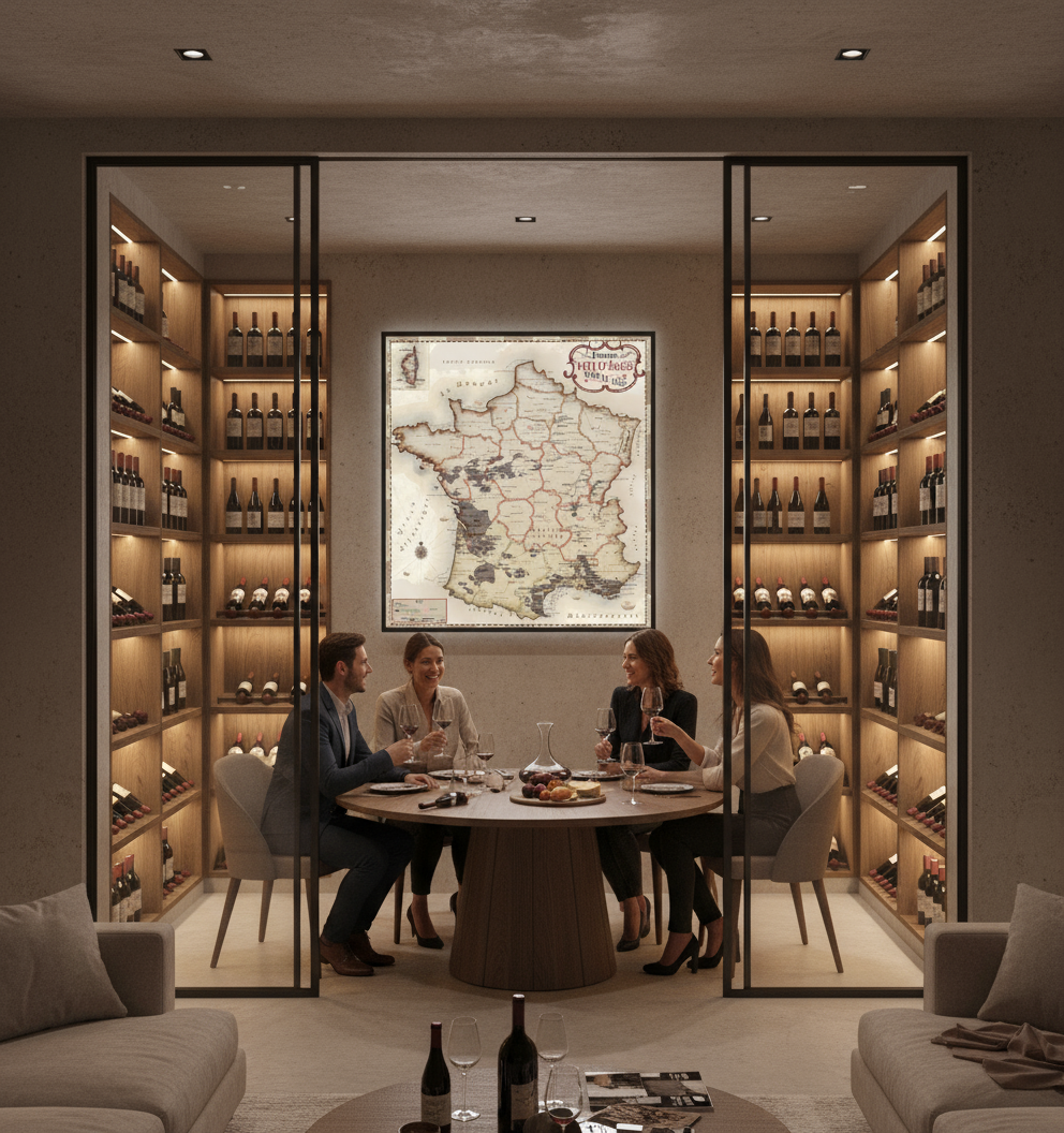 France Wine of Ages Map