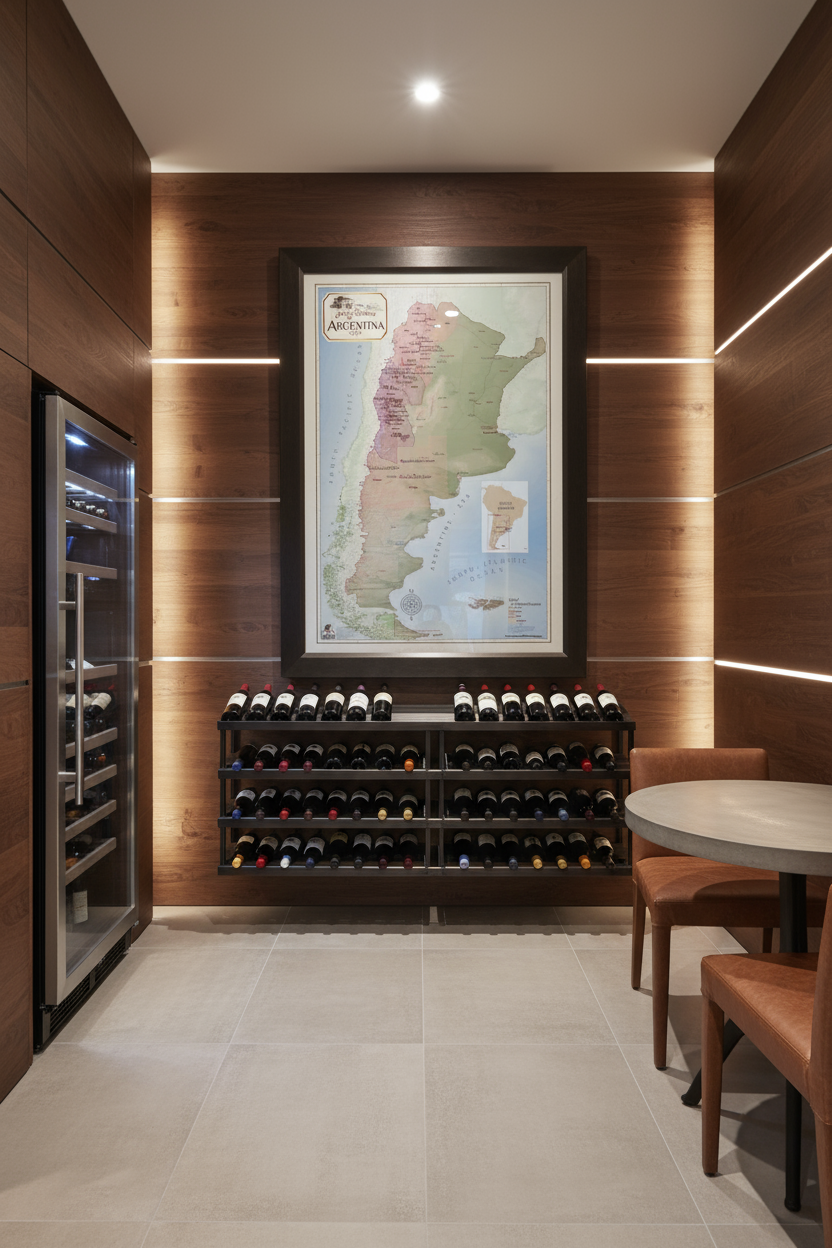 Wine Regions of Argentina Map