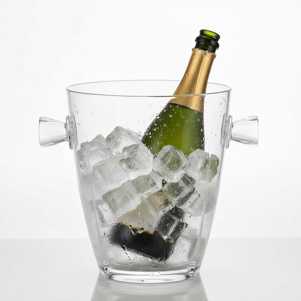 Franmara Clear Acrylic Wine Cooler