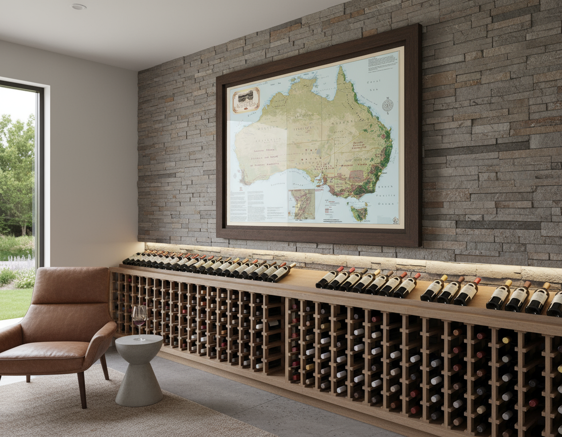 Australia Wine Map