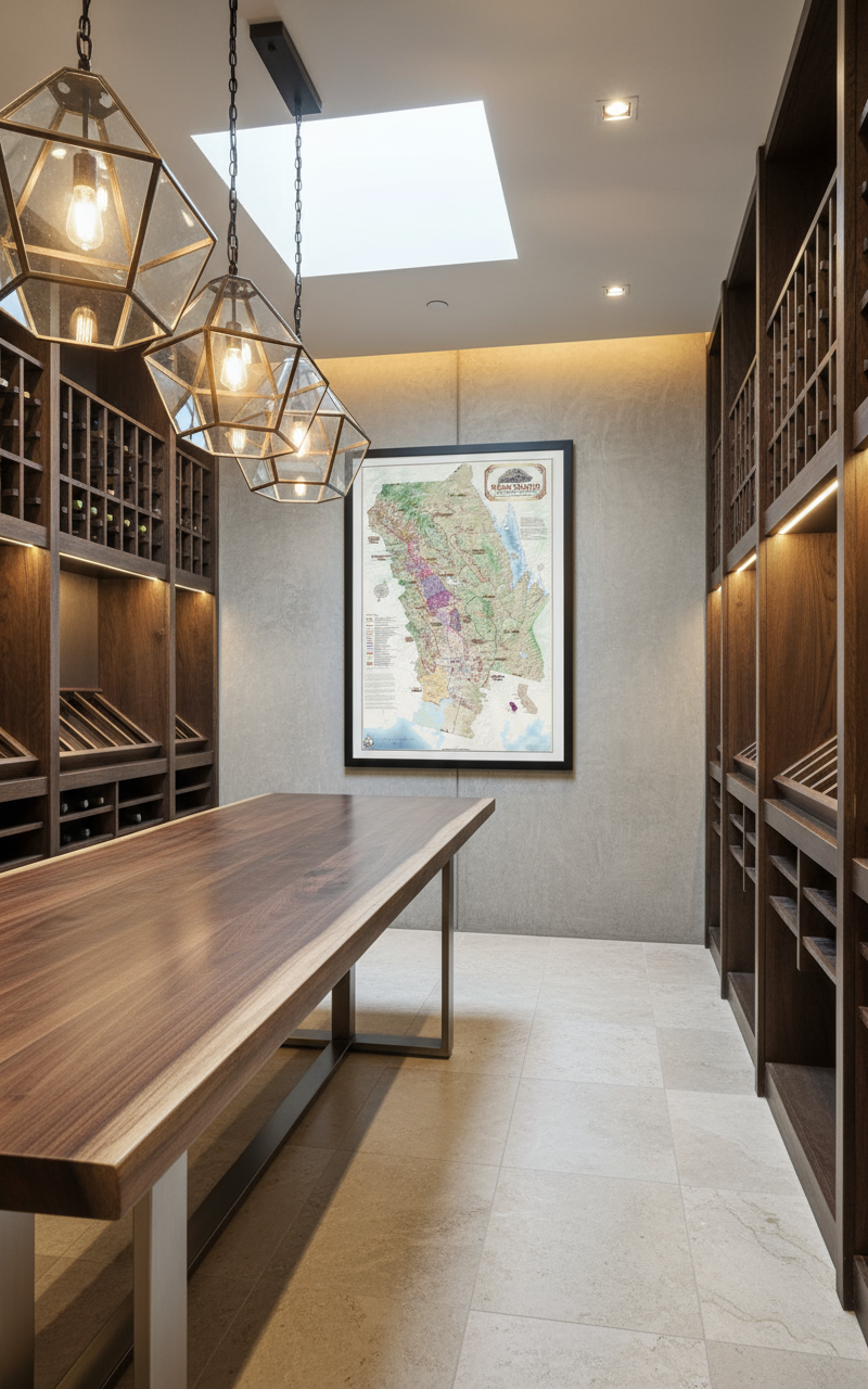 Napa Valley Wine Map