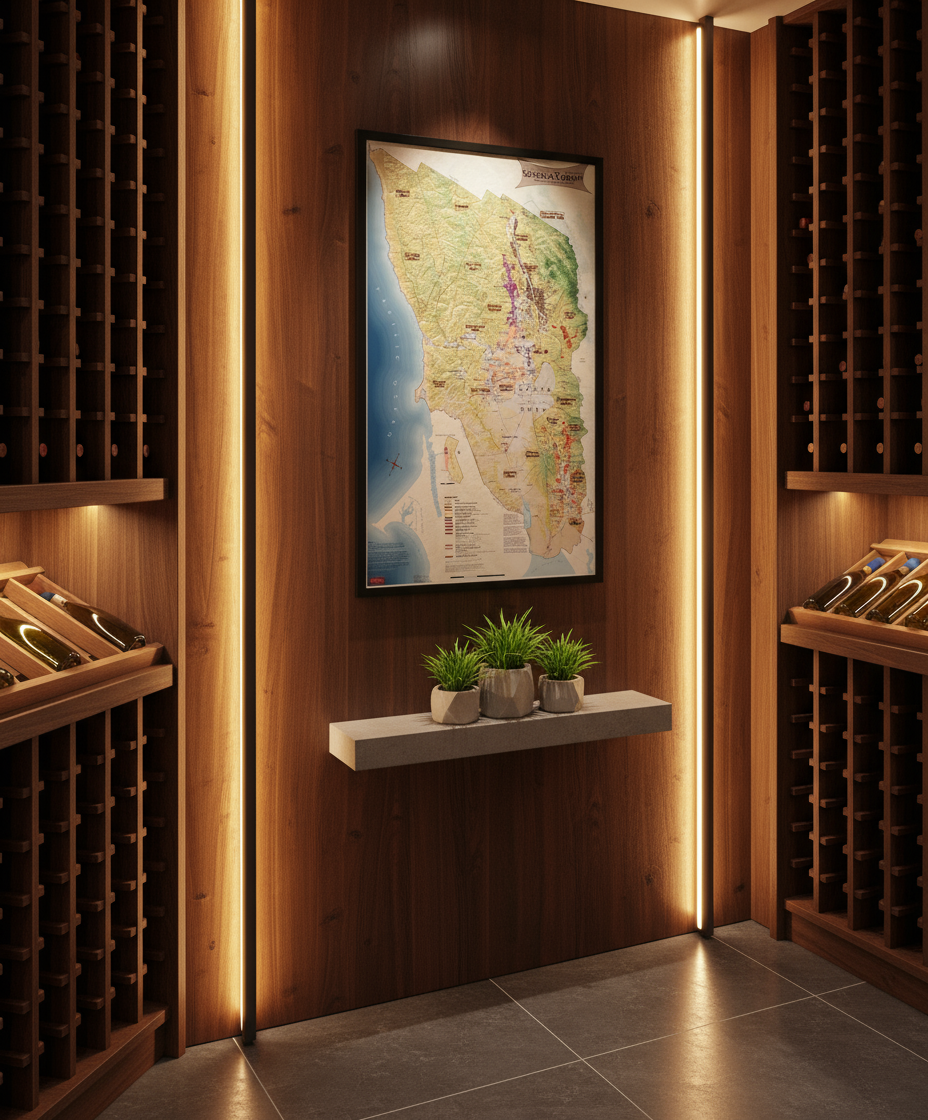 Sonoma County Wine Map