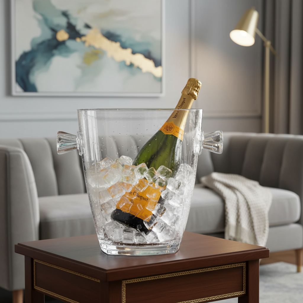 Franmara Clear Acrylic Wine Cooler