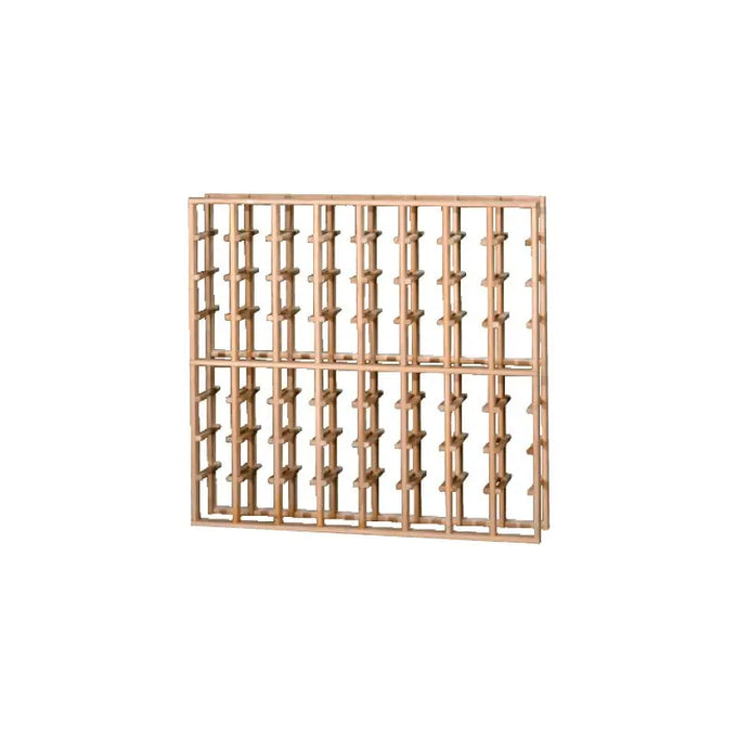 Modular Redwood Wine Racking F01 Individual Bottle 8 Column Wine Rack