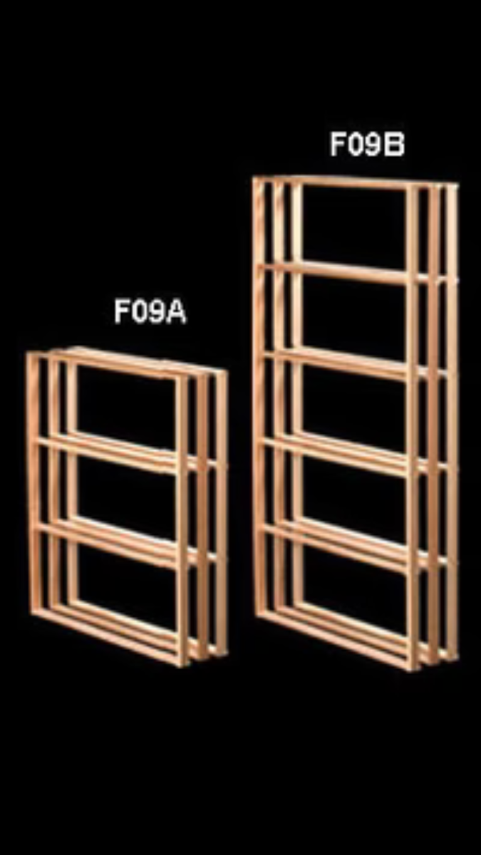F09 Wood Case Wine Racks
