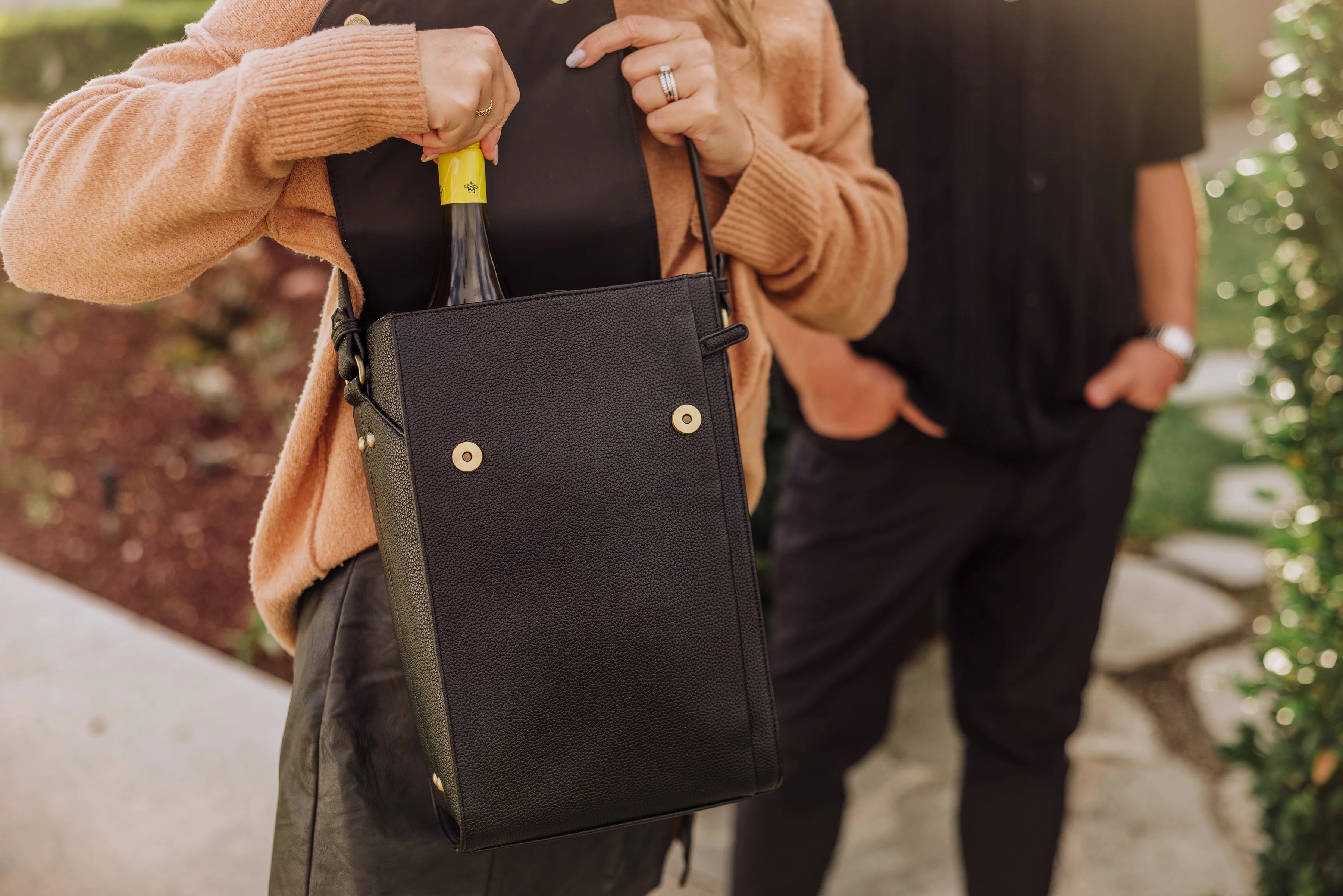 Legacy Barossa Two Bottle Leatherette Wine Tote