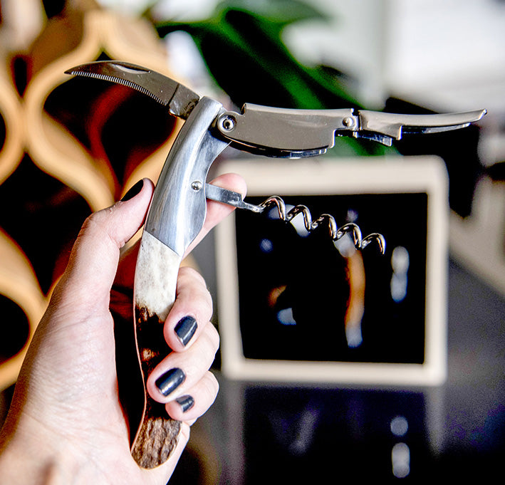 Legnoart Deer Horn Corkscrew