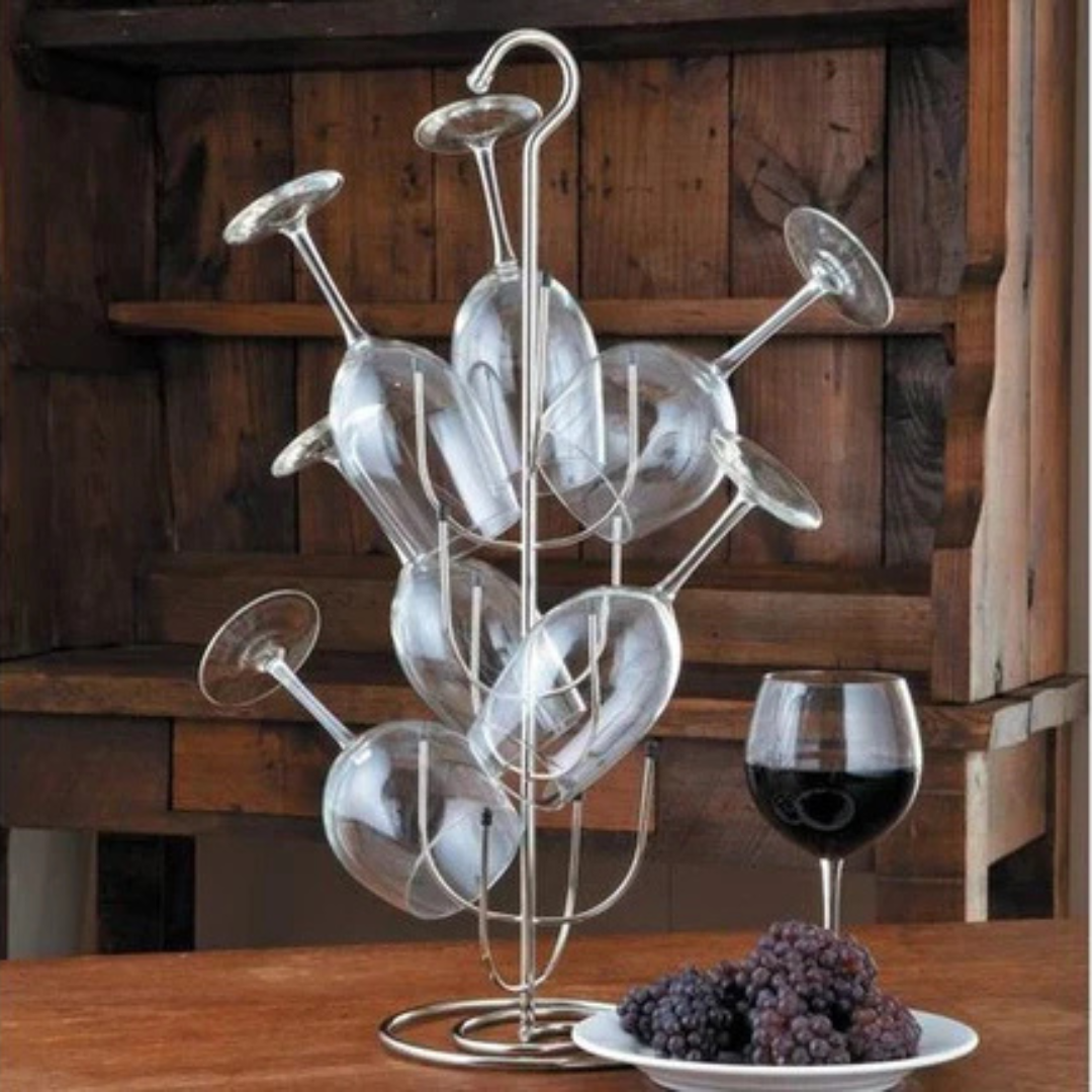 Wine Glass Rack Tree