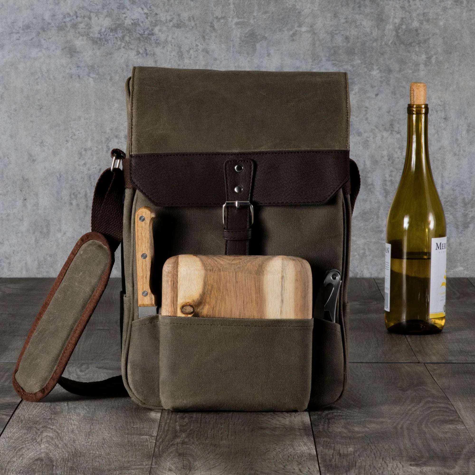 Legacy 2 Bottle Insulated Wine & Cheese Bag