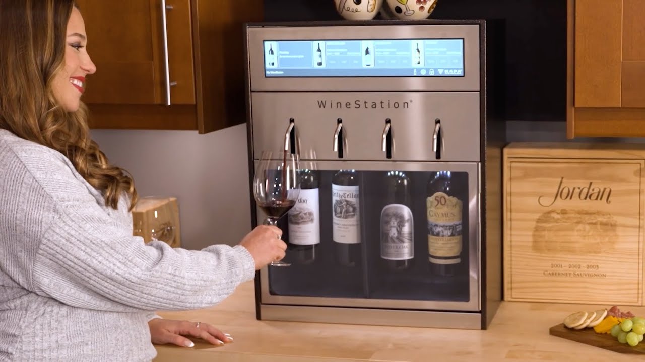 Napa Technology Napa Technology WineStation Pristine Plus Sommelier Edition Dual Zone Wine Dispenser