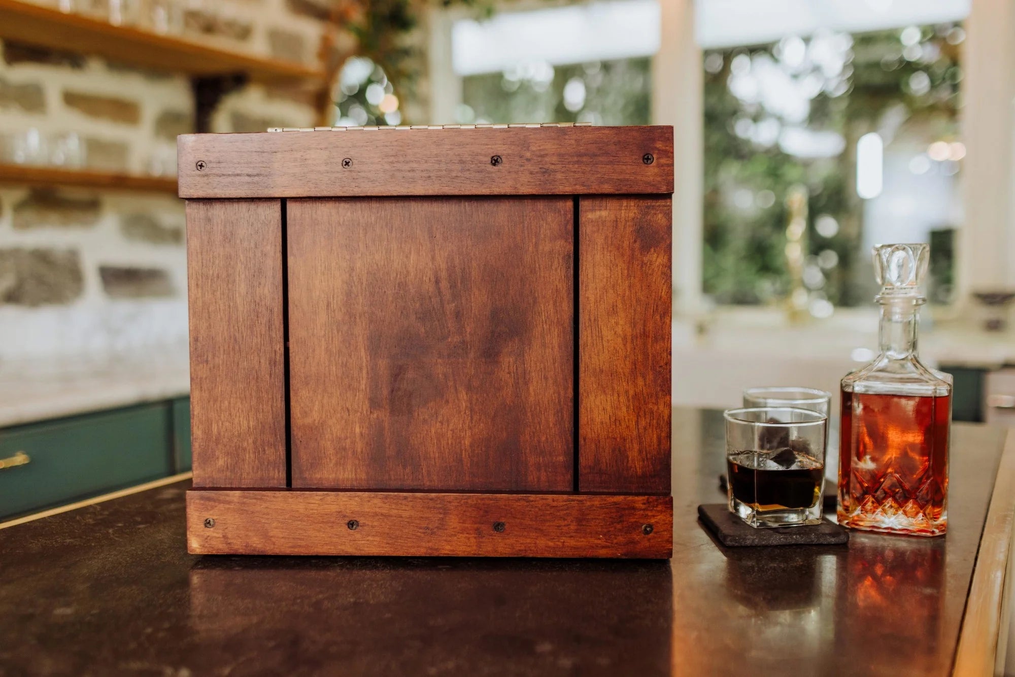 Legacy Whiskey Box Gift Set with Decanter