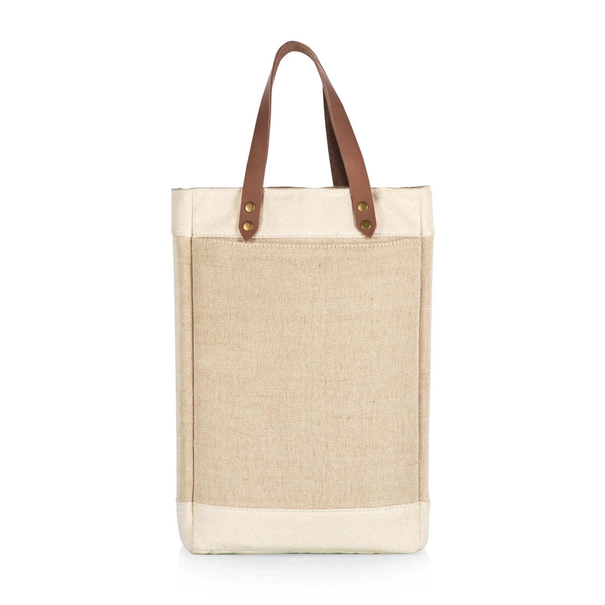 Legacy Pinot Jute 2 Bottle Insulated Wine Bag