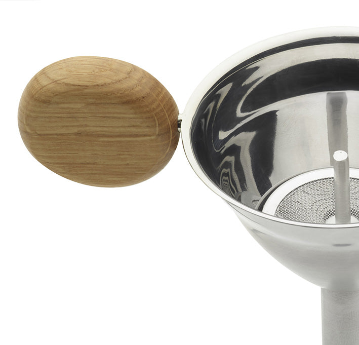 PEDRO Decanting Wine Funnel in Stainless Steel